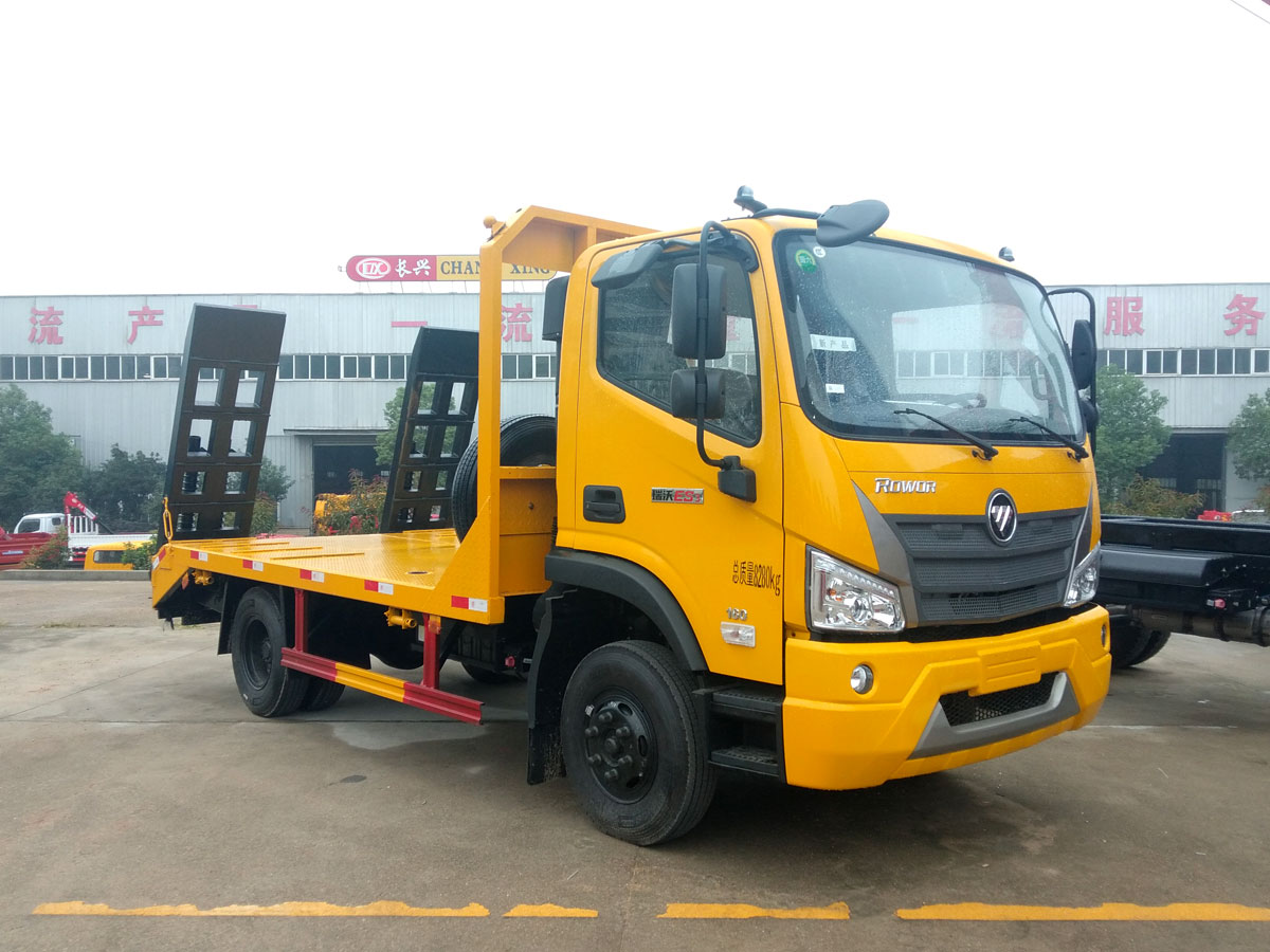 福田瑞沃單排平板運(yùn)輸車(chē)