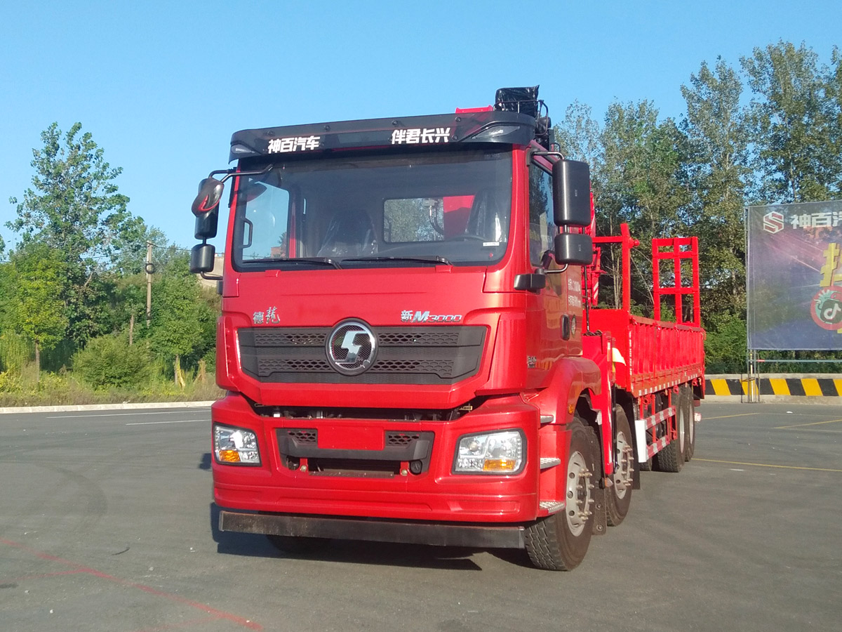 陜汽德龍新M3000前四后八上裝長興12噸直臂式吊機(jī) 陜汽德龍新M3000前四后八上裝長興12噸直臂式吊機(jī)