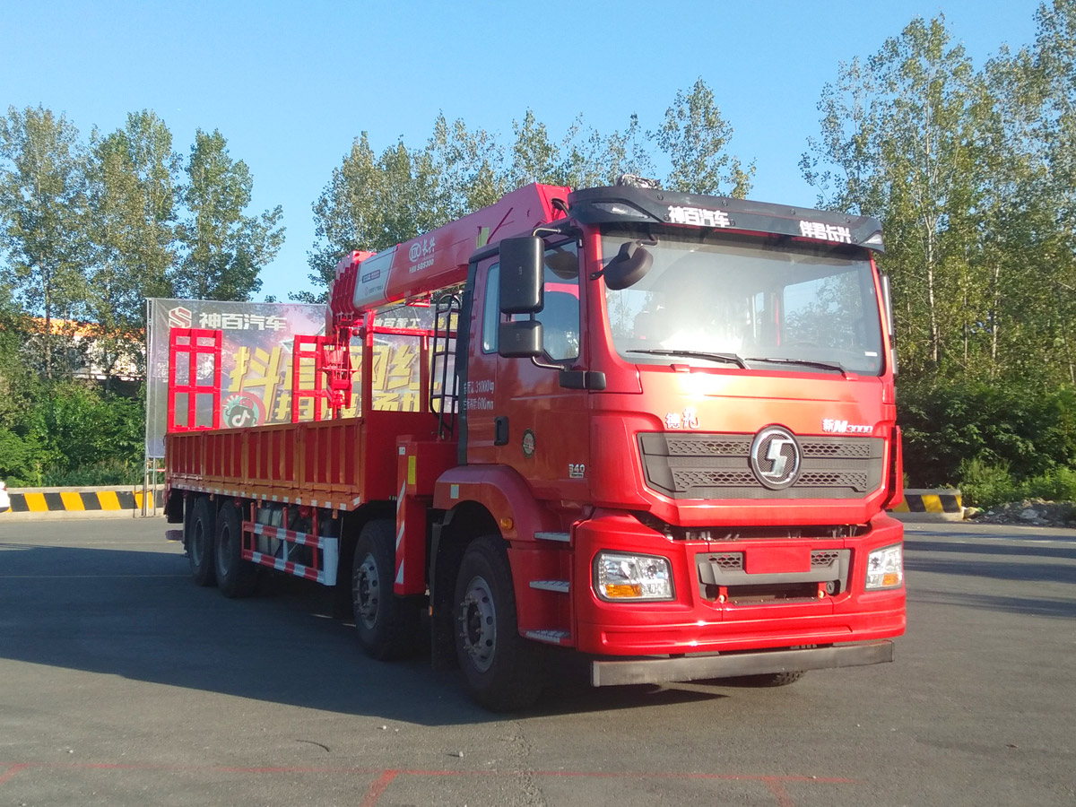 陜汽德龍新M3000前四后八上裝長興12噸直臂式吊機(jī) 陜汽德龍新M3000前四后八上裝長興12噸直臂式吊機(jī)