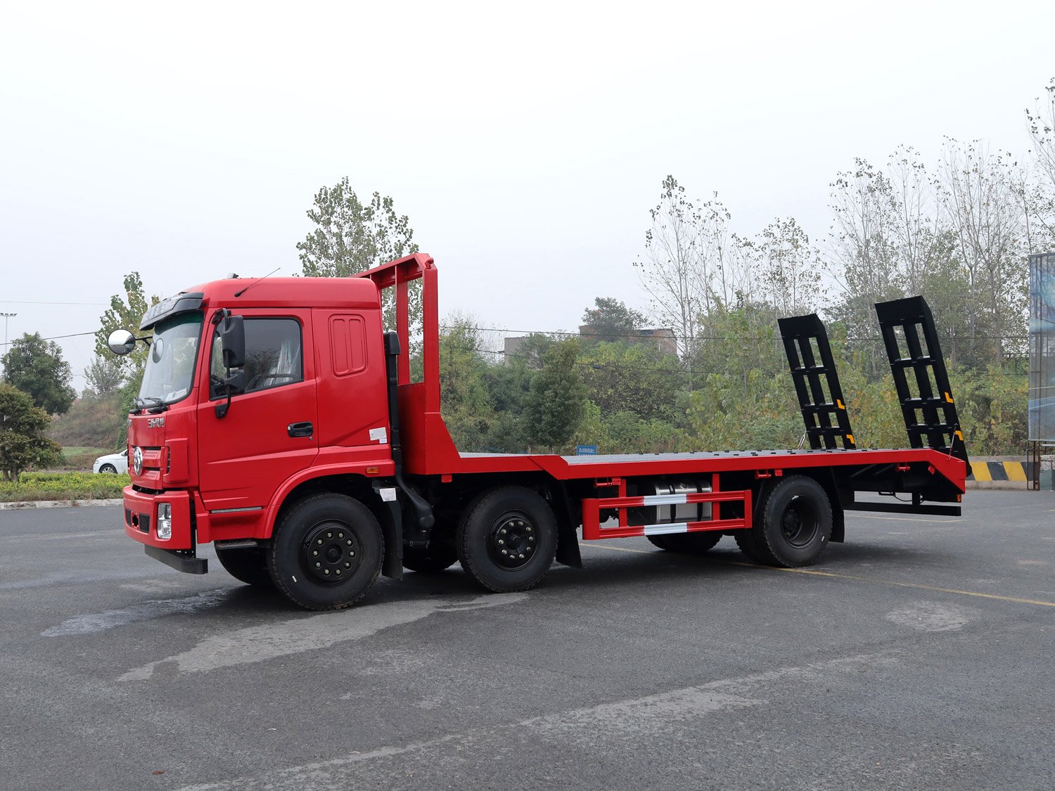 三環昊龍小三軸平板運輸車 三環昊龍小三軸平板運輸車
